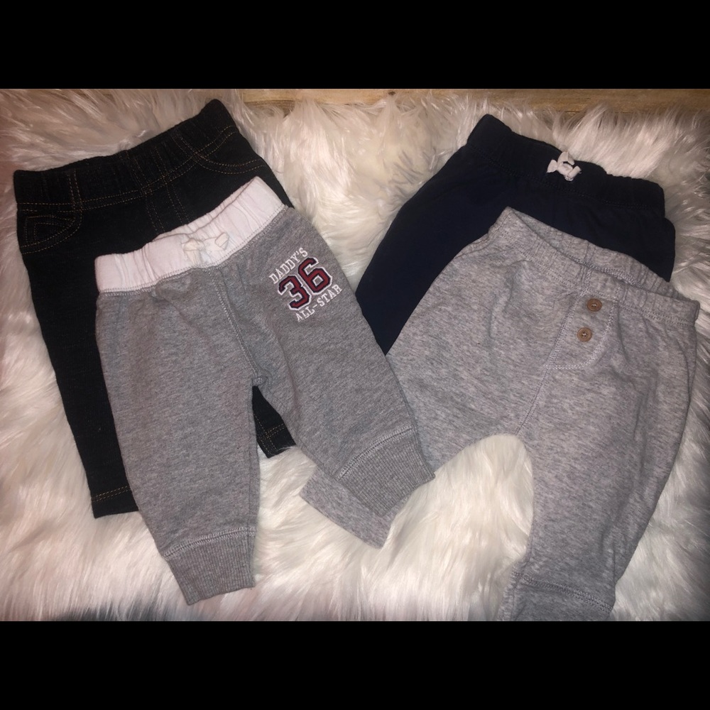 4 Carter’s baby boy pants